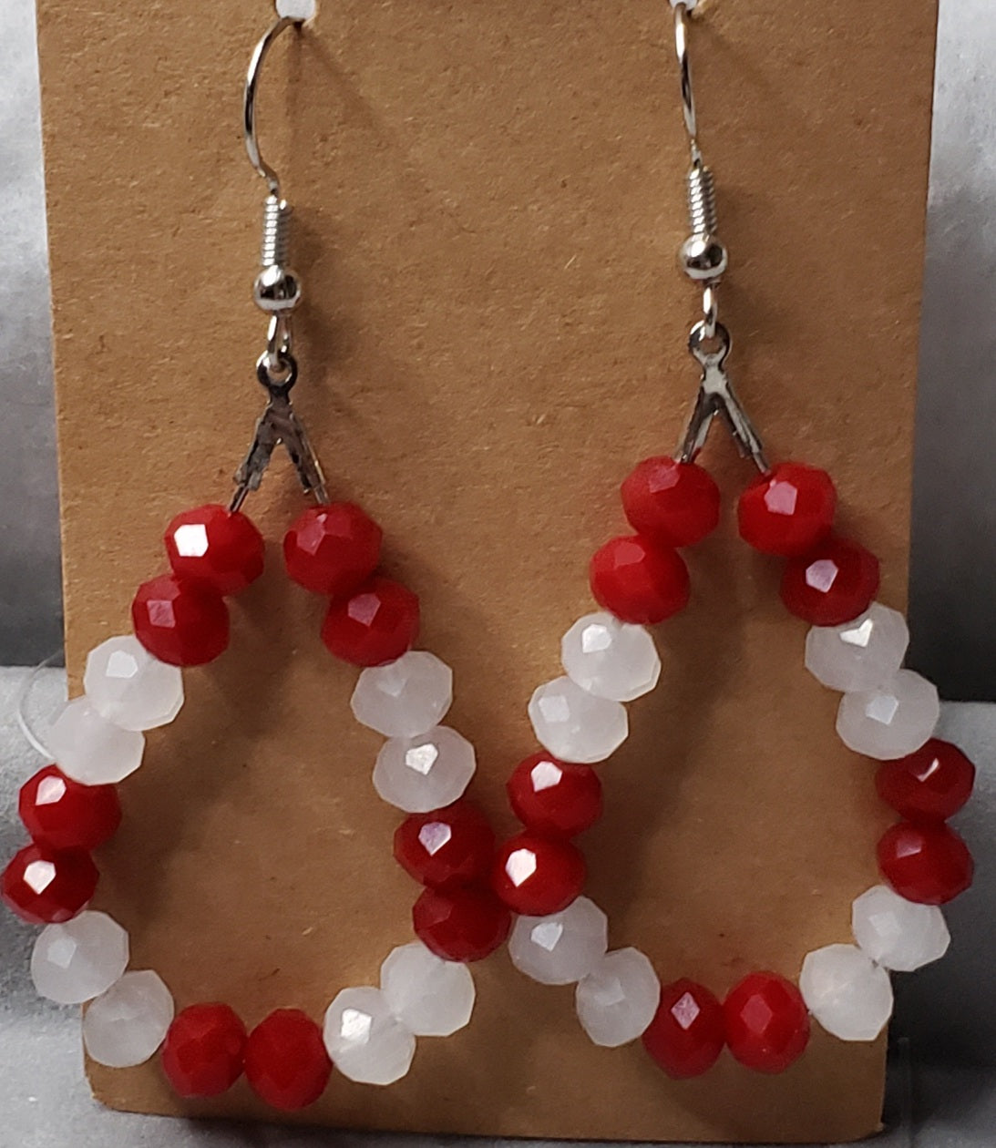 beaded Christmas Earrings