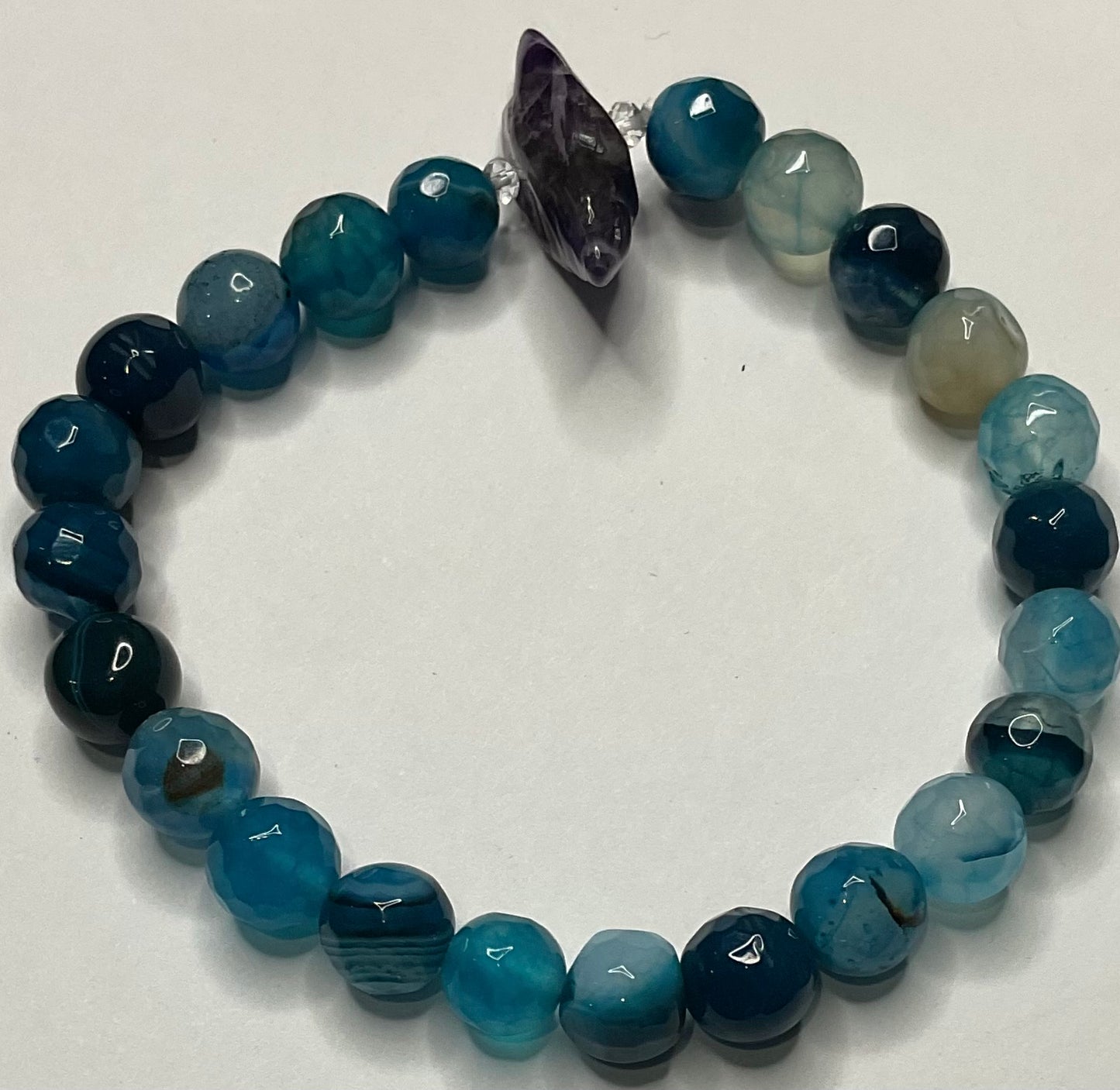 Blue rainbow surprise bracelet