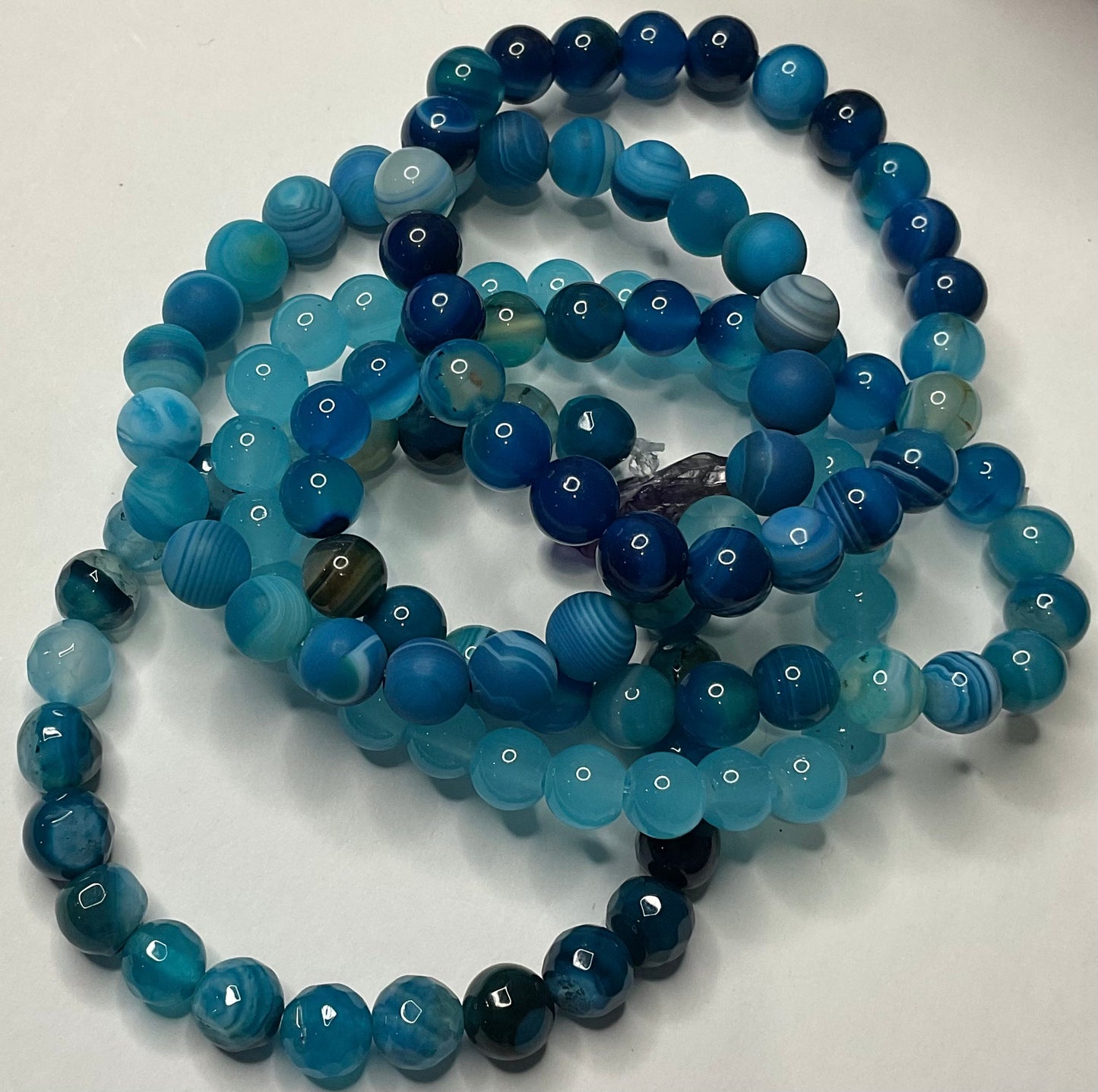 Blue rainbow surprise bracelet