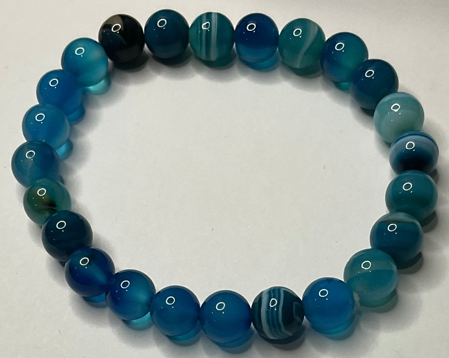 Blue rainbow surprise bracelet