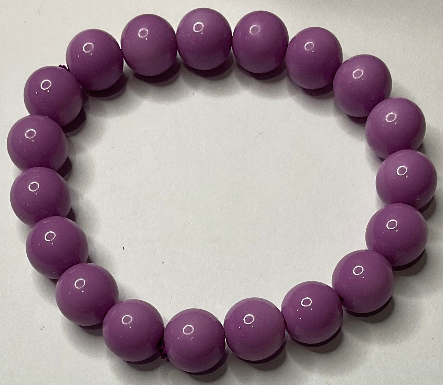 Purple bracelets