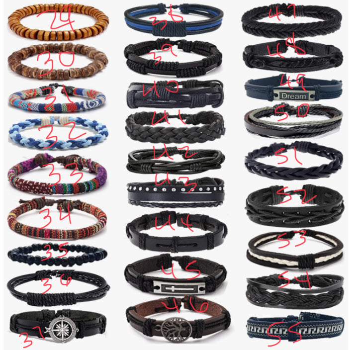 Men bracelets