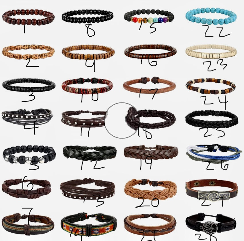 Men bracelets