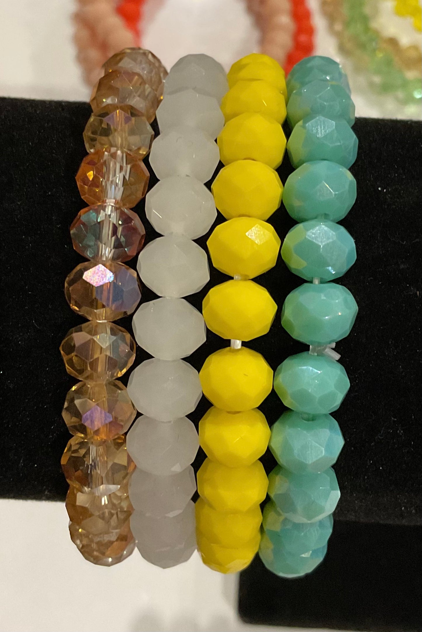 Gloss bracelets set of 3 and 4