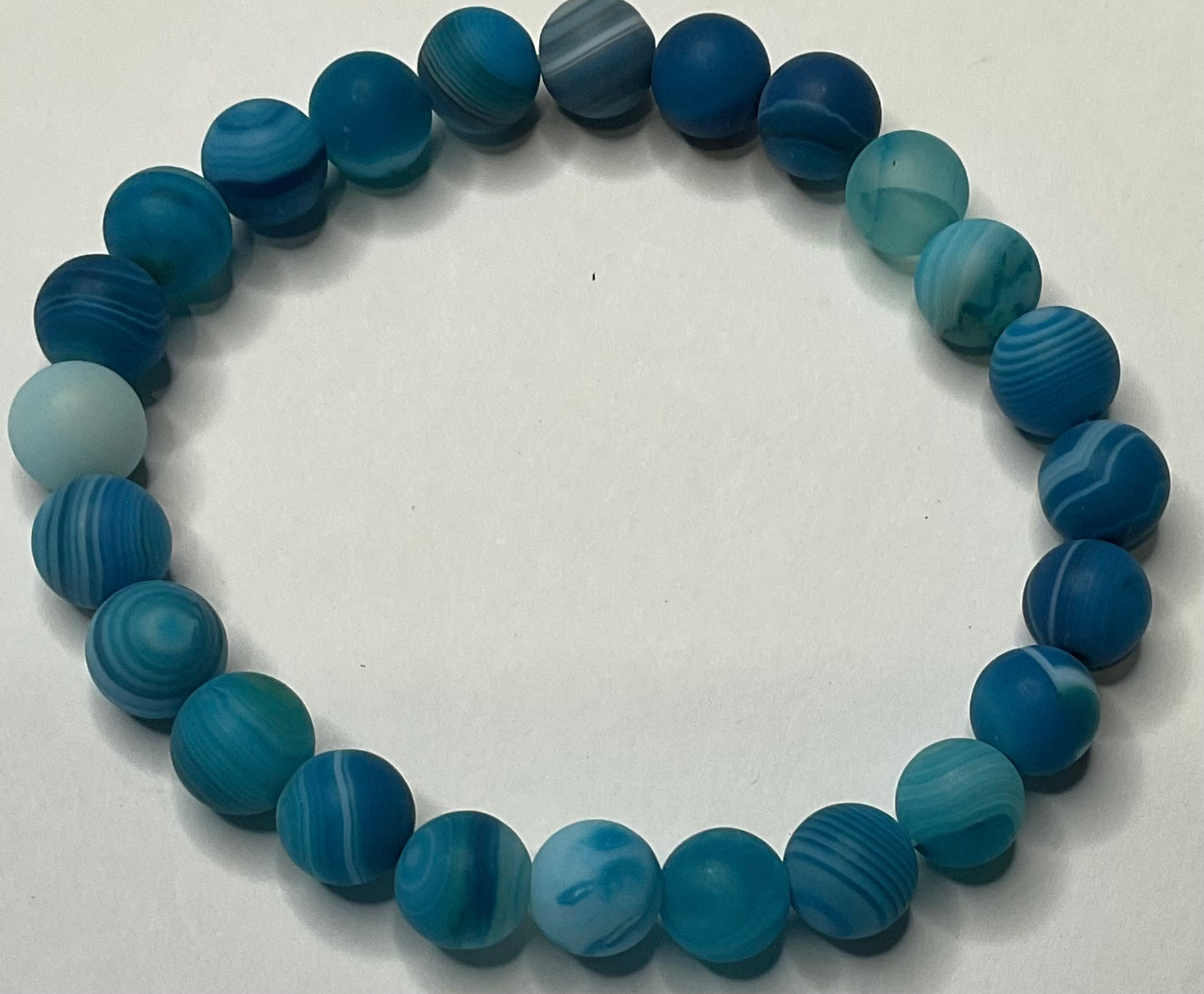 Blue rainbow surprise bracelet