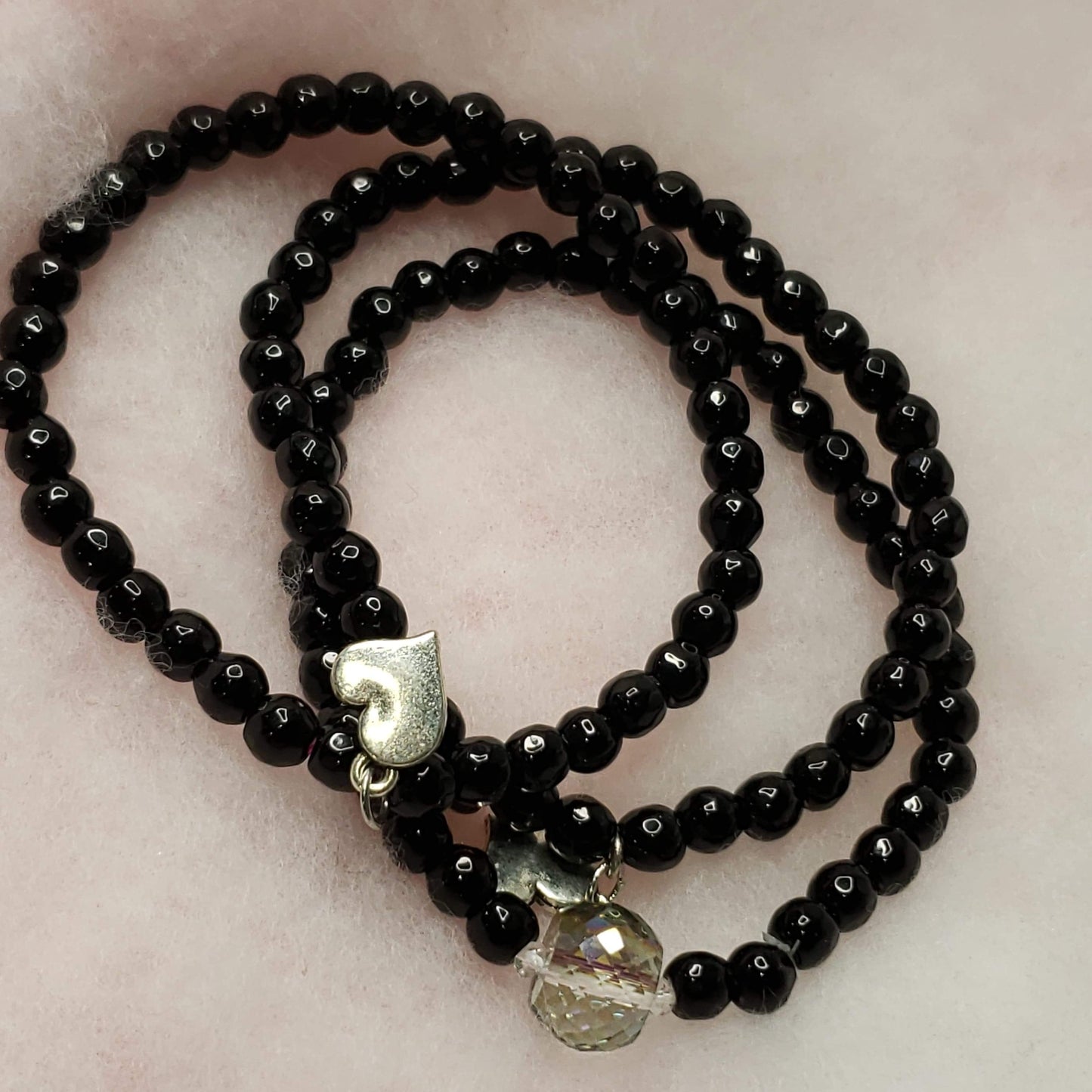 Black Obsidian bracelets